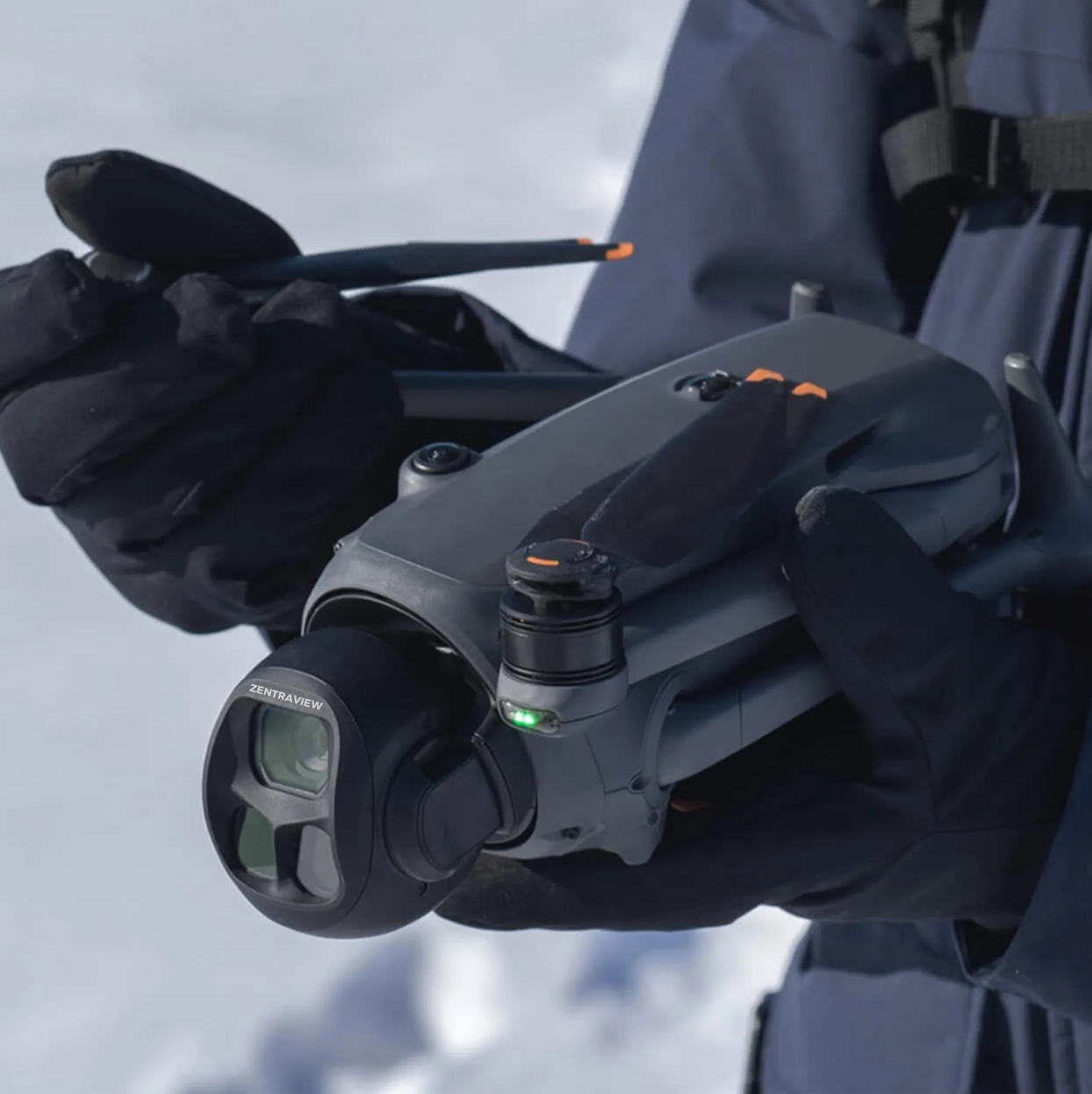 ZENTRAVIEW Pro 4 – Triple Camera Drone | Pro Power, Beginner Friendly